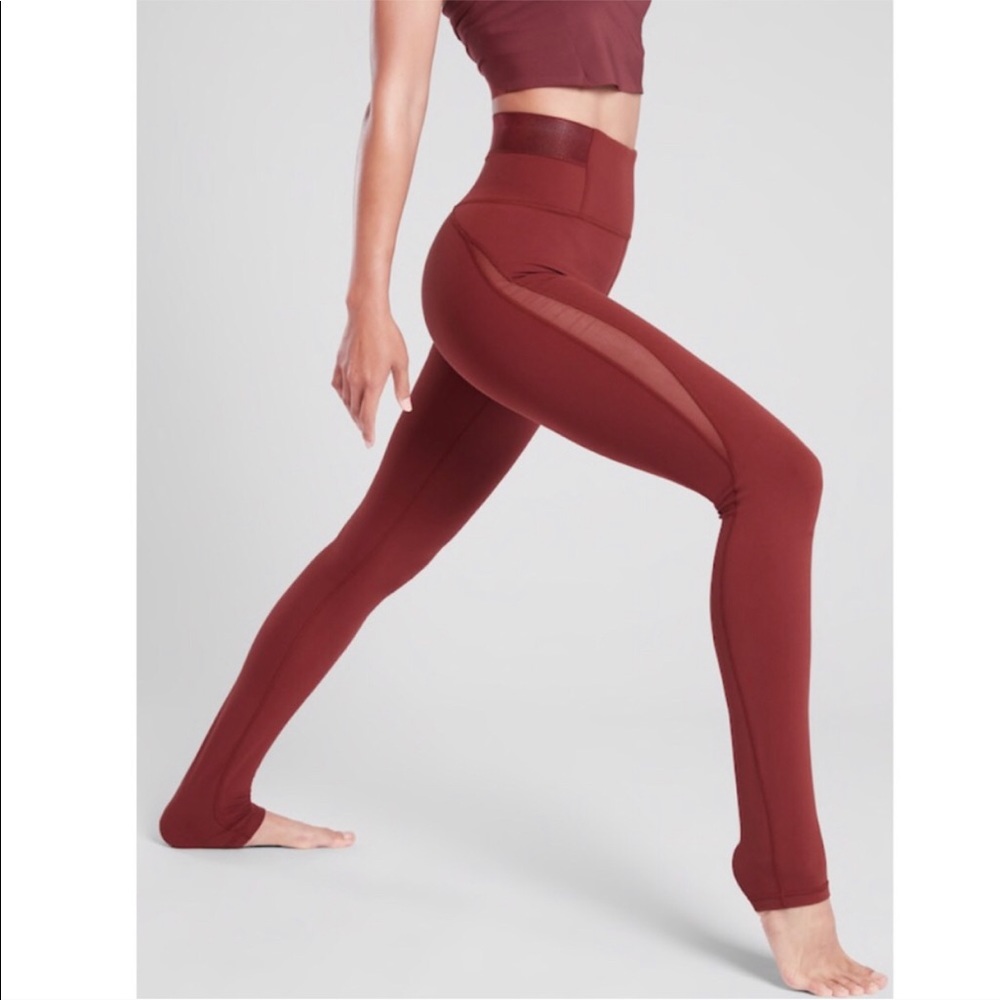 Athleta TALL Aura Heel Tights Leggings Powervita
